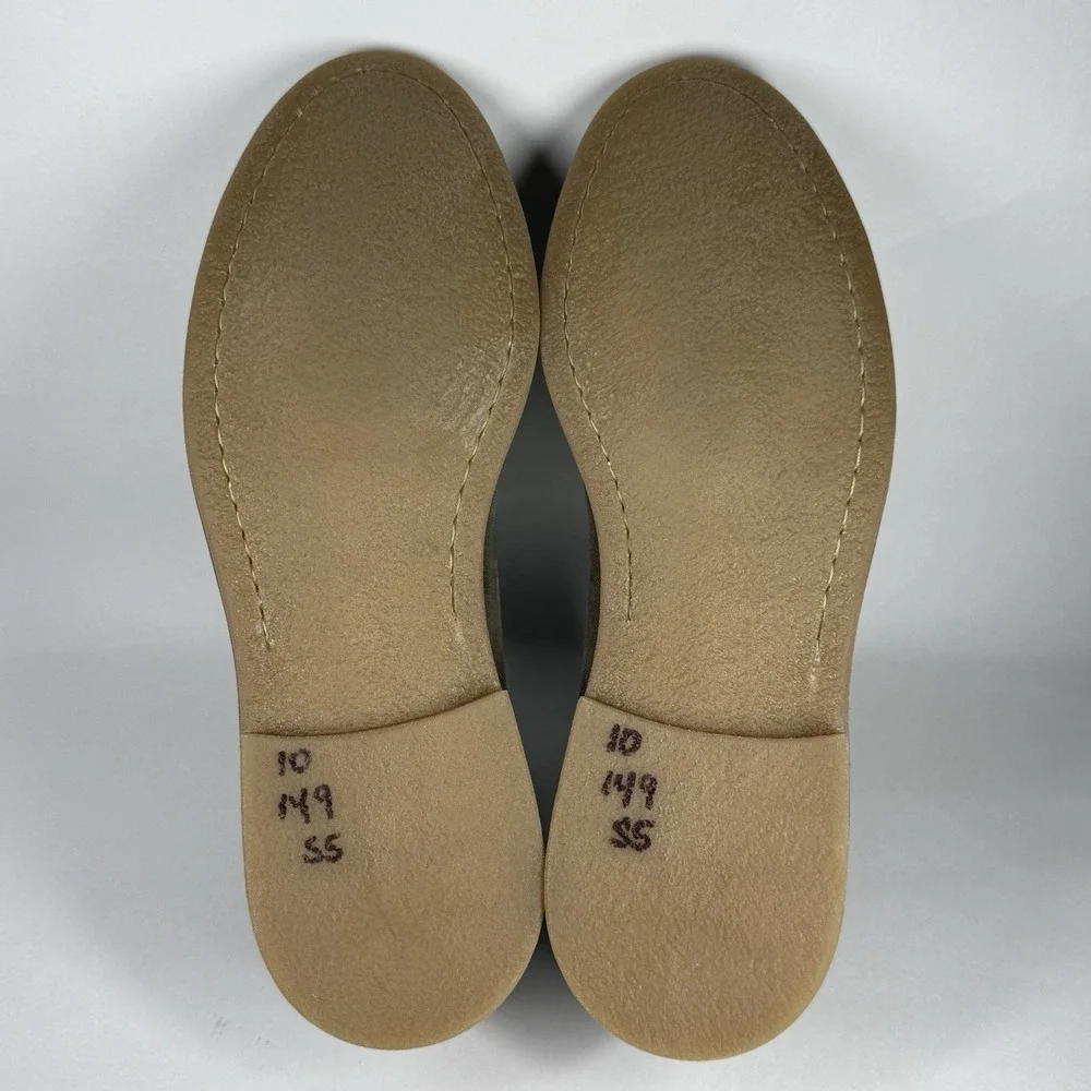 To Boot New York Men's Size 10‎ M Taupe Velvet Suede Asher Lace Up Oxford Shoe